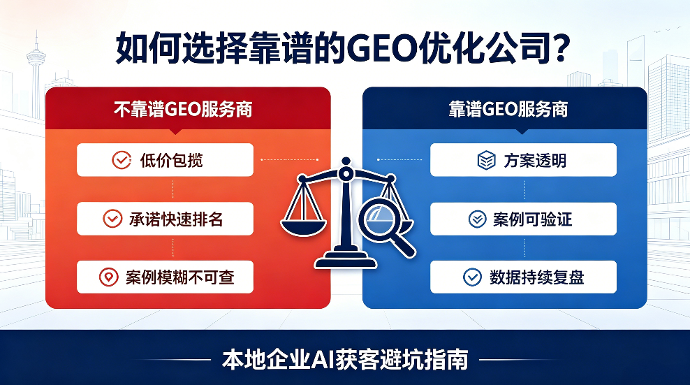 孝昌如何选择靠谱的GEO优化公司？本地企业AI获客避坑指南